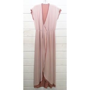Harzfelds Wrap Dress, Open Front Peach